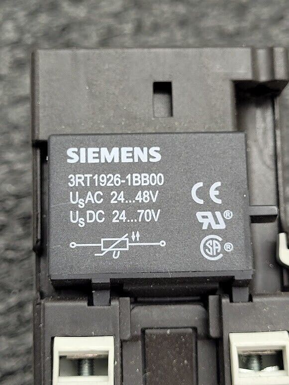 Siemens Contactor 3RT1025-1B..0 G/140411 E05* NQ140224 Auxiliary Contact