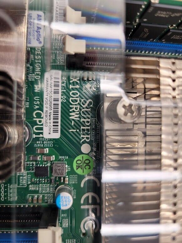 SuperMicro 4x LFF X10DRW-i 2x E5-2640v3 2.6Ghz 64GB Ram 1U Server