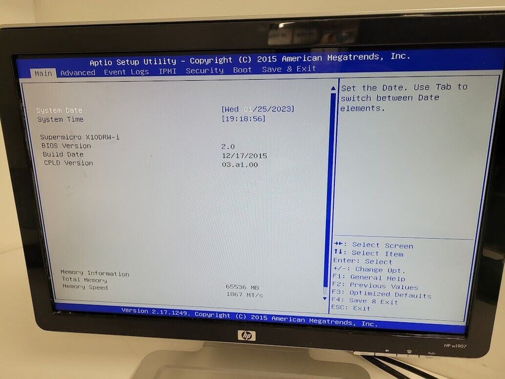 SuperMicro 4x LFF X10DRW-i 2x E5-2640v3 2.6Ghz 64GB Ram 1U Server