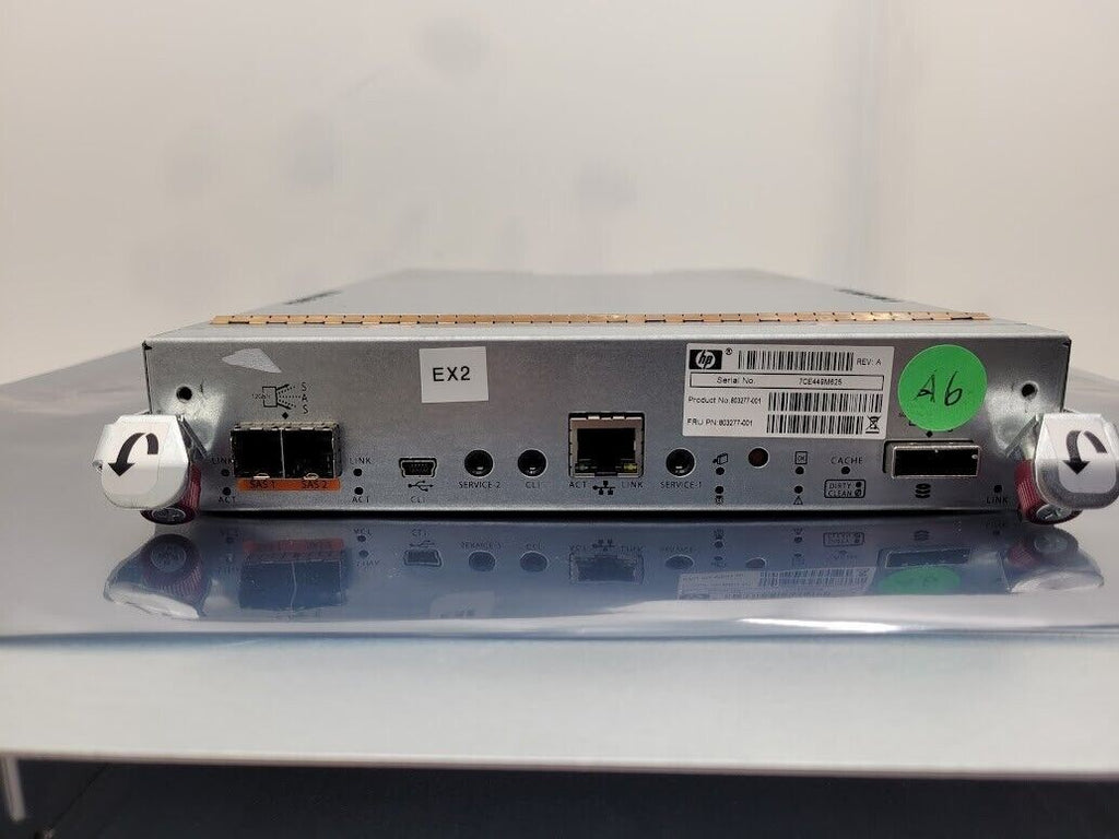 HP 803277-001 MSA 1040 2 Port 12Gb SAS SFF Storage Dual Controller CF Card