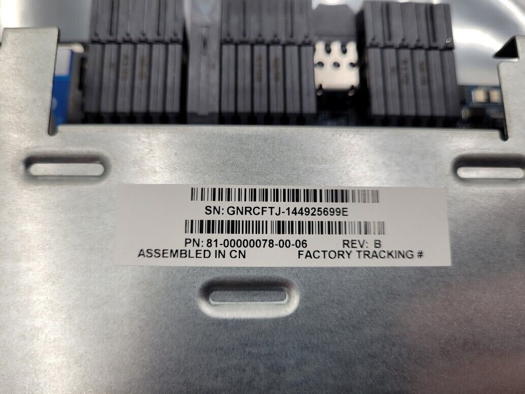 HP 803277-001 MSA 1040 2 Port 12Gb SAS SFF Storage Dual Controller CF Card