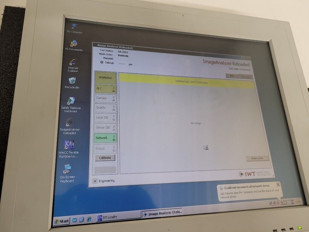 Advantech PPC-177T-BARE-TE Color TFT LCD Operator Touch Panel HMI 17" Screen D