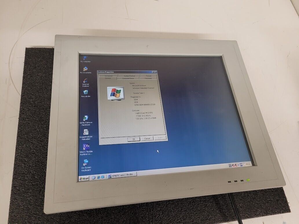 Advantech PPC-177T-BARE-TE Color TFT LCD Operator Touch Panel HMI 17" Screen E