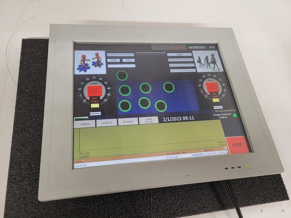 Advantech PPC-177T-BARE-TE Color TFT LCD Operator Touch Panel HMI 17" Screen E