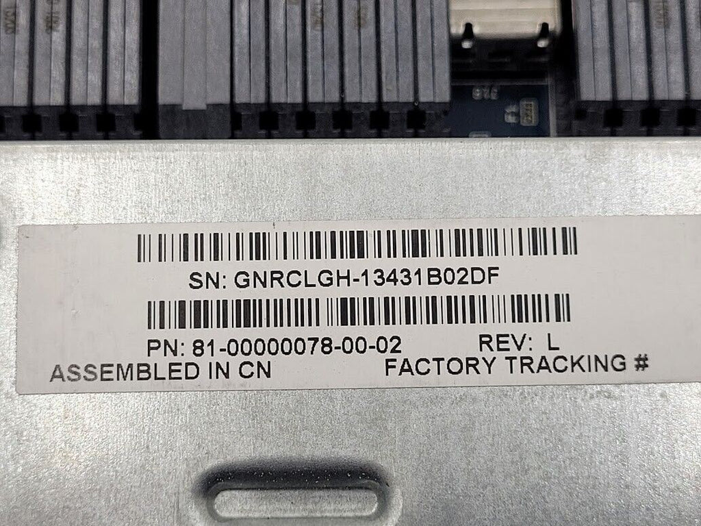 HP HPE C8R09A MSA 2040 FC SAS Drive Array Control 81-00000078-00-02 Open Seals