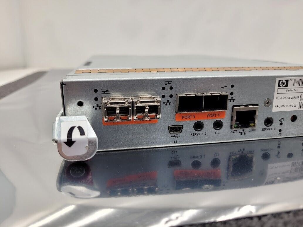 HP HPE C8R09A MSA 2040 FC SAS Drive Array Control 81-00000078-00-02 Open Seals