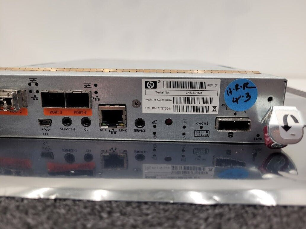 HP HPE C8R09A MSA 2040 FC SAS Drive Array Control 81-00000078-00-02 Open Seals