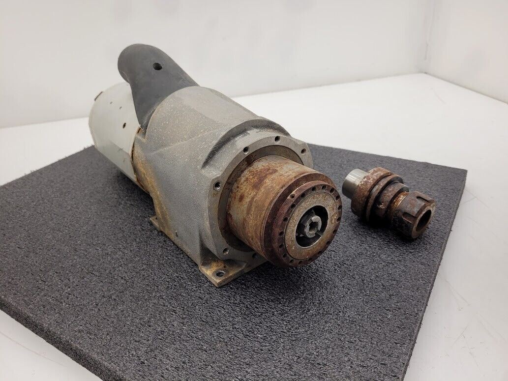 SCM Tech 80 6.6kW 380V 500Hz 4P-3 24K RPM Quick Tool Change Spindle Parts/Repair