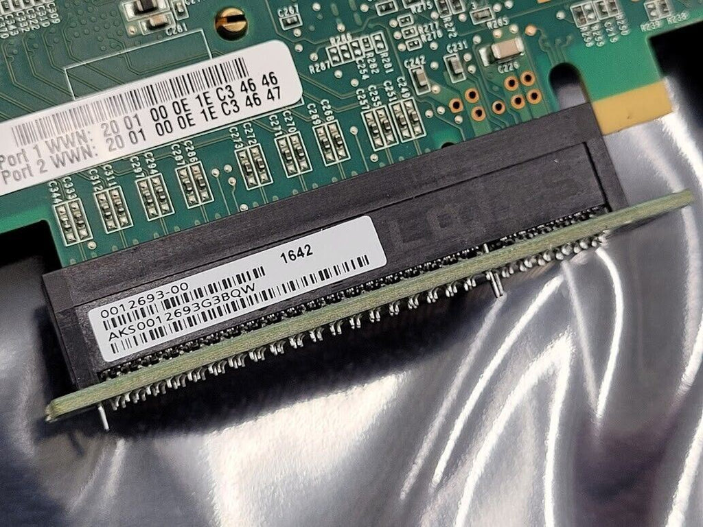 Dell Qlogic QTD2662L 2 Port  FC HBA HD8310405-71 2x SFPs Custom Bracket