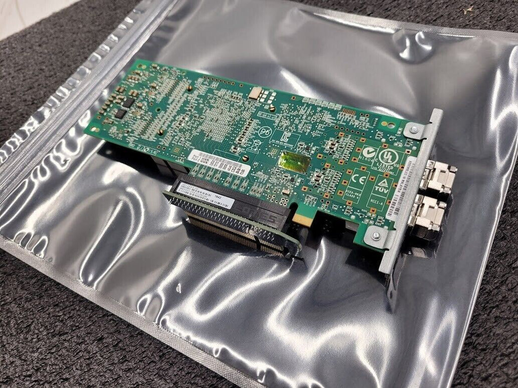 Dell Qlogic QTD2662L 2 Port  FC HBA HD8310405-71 2x SFPs Custom Bracket