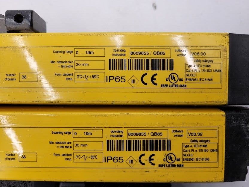 Sick C4000 Light Curtain Safety Screen Sensor 24VDC 0-19m Scanning Range 750mm H