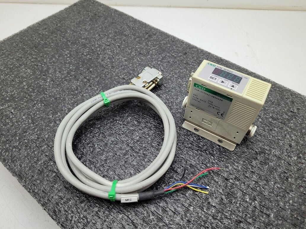 CKD FCM Series FCM-0100AI-H80AN3B Flow Controller Gas: Air Flow Rate: 100L/min