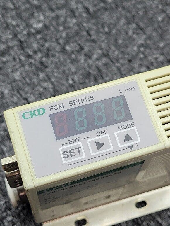 CKD FCM Series FCM-0100AI-H80AN3B Flow Controller Gas: Air Flow Rate: 100L/min