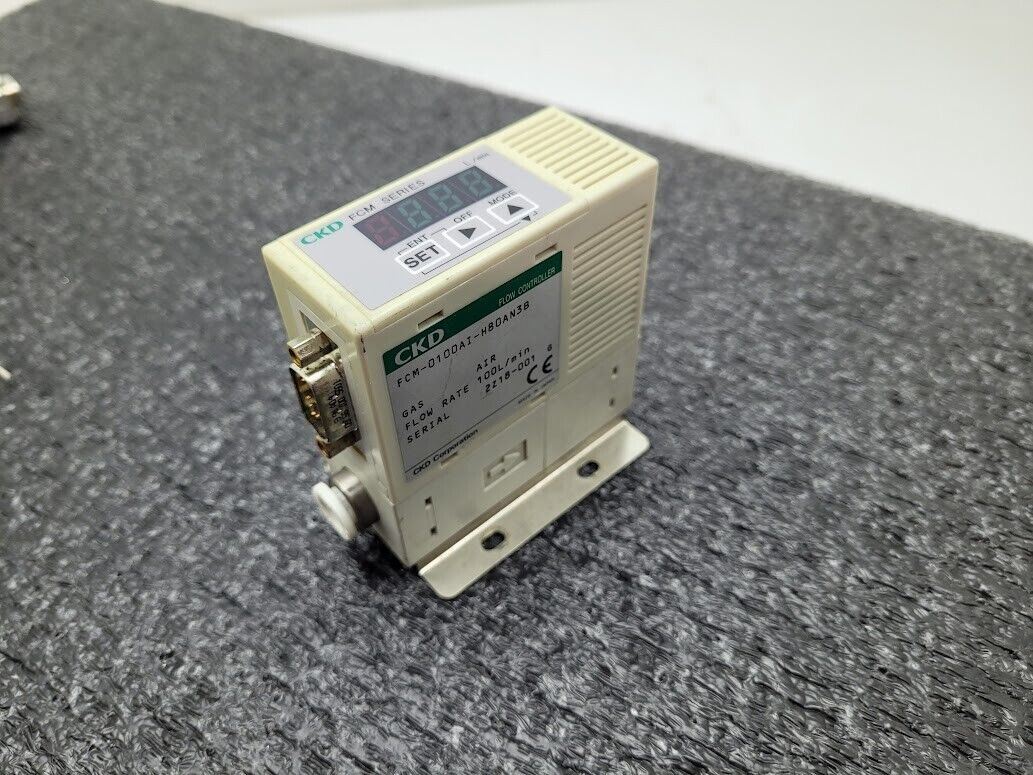 CKD FCM Series FCM-0100AI-H80AN3B Flow Controller Gas: Air Flow Rate: 100L/min