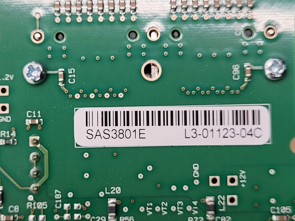 Lot of 2 LSI SAS3801E External SFF-8088 PCI SAS Dual Port HBA Tall Bracket