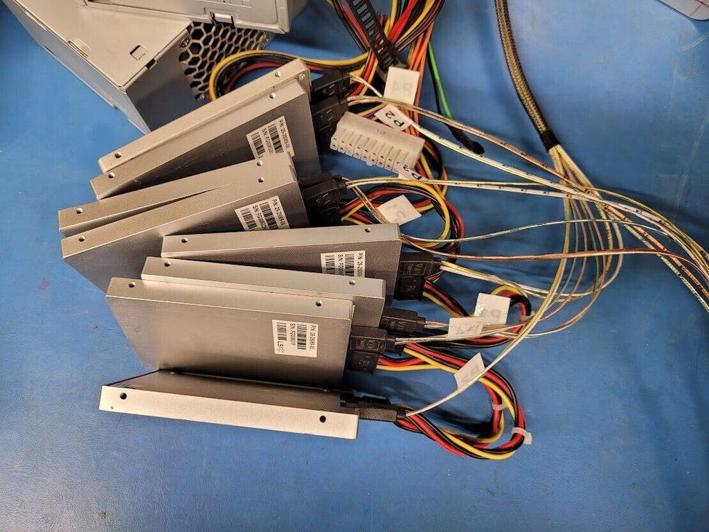 Lot of 2 LSI SAS3801E External SFF-8088 PCI SAS Dual Port HBA Tall Bracket