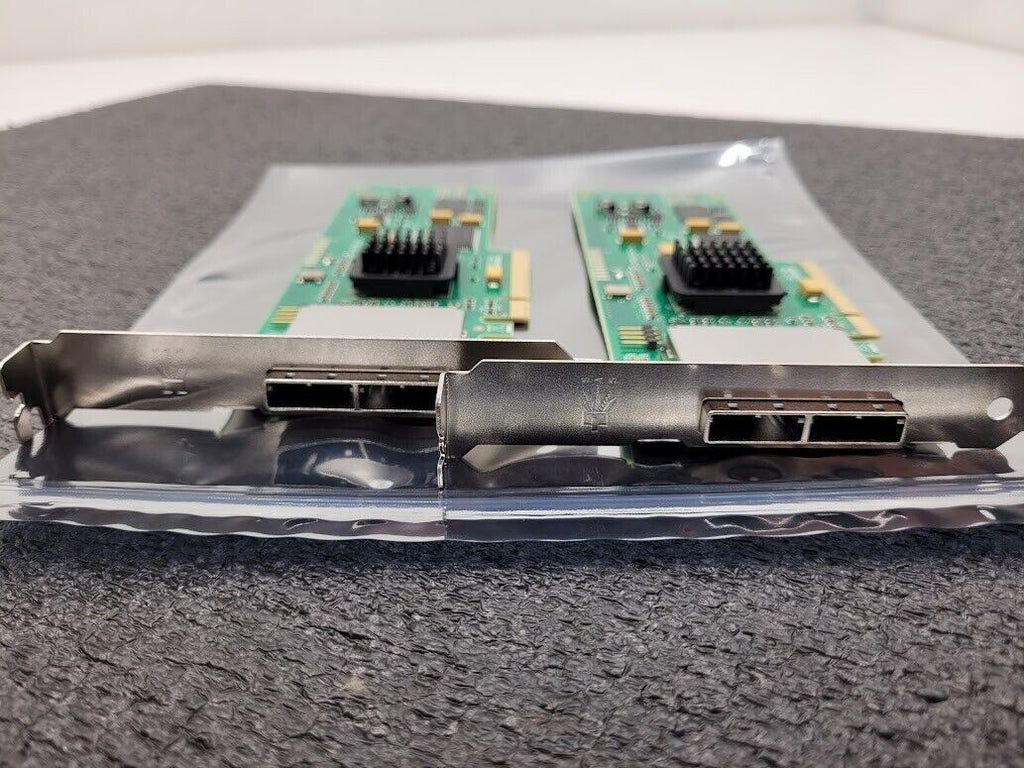 Lot of 2 LSI SAS3801E External SFF-8088 PCI SAS Dual Port HBA Tall Bracket