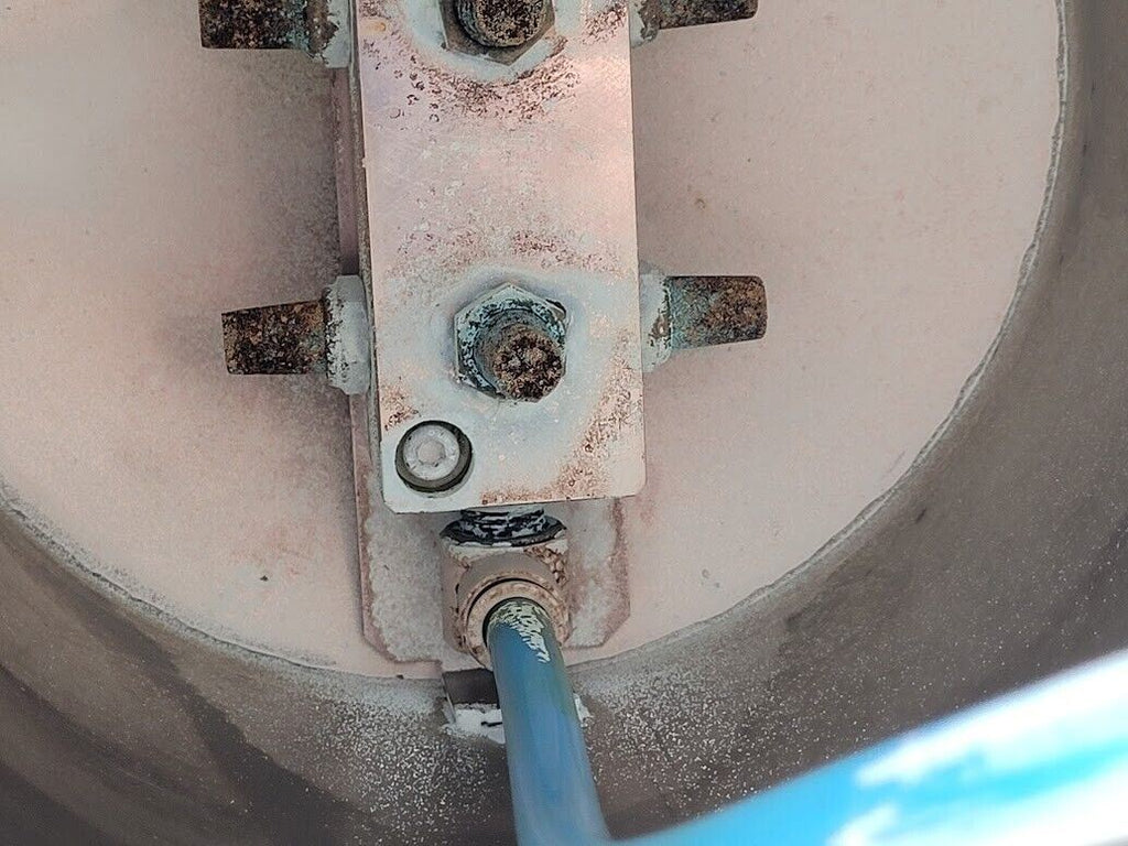 Custom Stainless Steel 8" Diameter 13" tall Low Pressure Aeration Aerator Tank