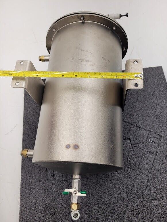 Custom Stainless Steel 8" Diameter 13" tall Low Pressure Aeration Aerator Tank