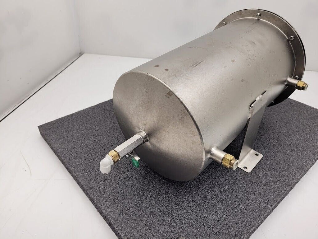 Custom Stainless Steel 8" Diameter 13" tall Low Pressure Aeration Aerator Tank