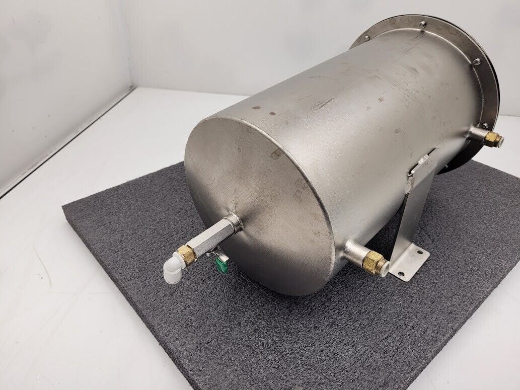 Custom Stainless Steel 8" Diameter 13" tall Low Pressure Aeration Aerator Tank