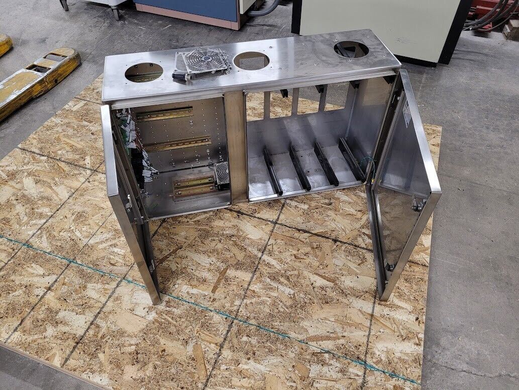 EuroBex 5412 ESSDD 4X-12 Electrical Control Cabinet Stainless Steel 36"x11"x21"