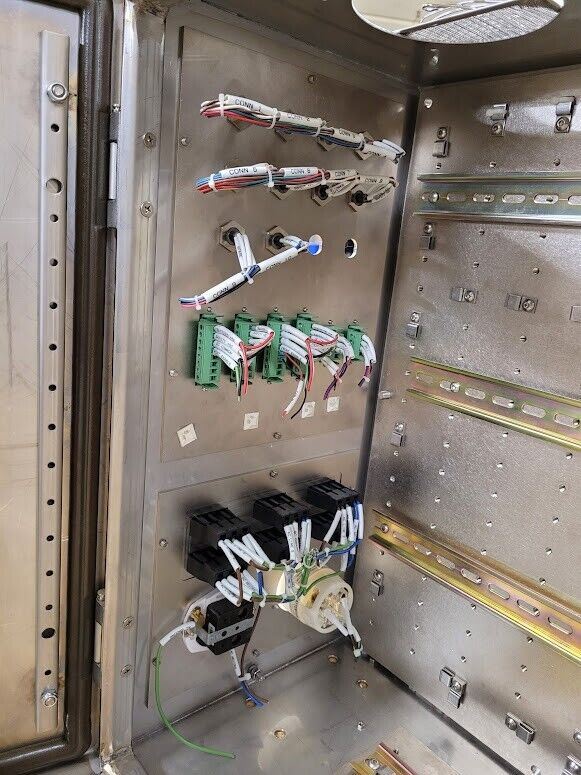 EuroBex 5412 ESSDD 4X-12 Electrical Control Cabinet Stainless Steel 36"x11"x21"