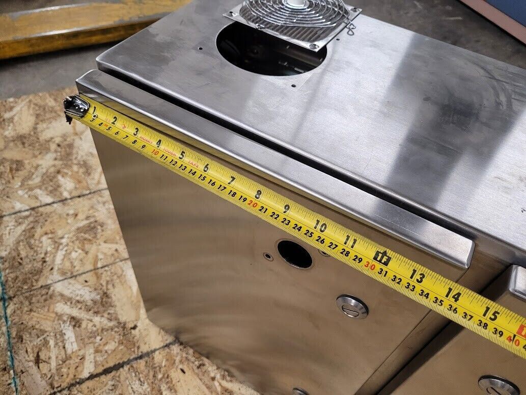 EuroBex 5412 ESSDD 4X-12 Electrical Control Cabinet Stainless Steel 36"x11"x21"