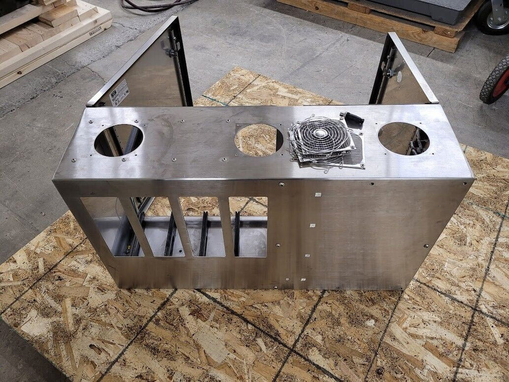 EuroBex 5412 ESSDD 4X-12 Electrical Control Cabinet Stainless Steel 36"x11"x21"