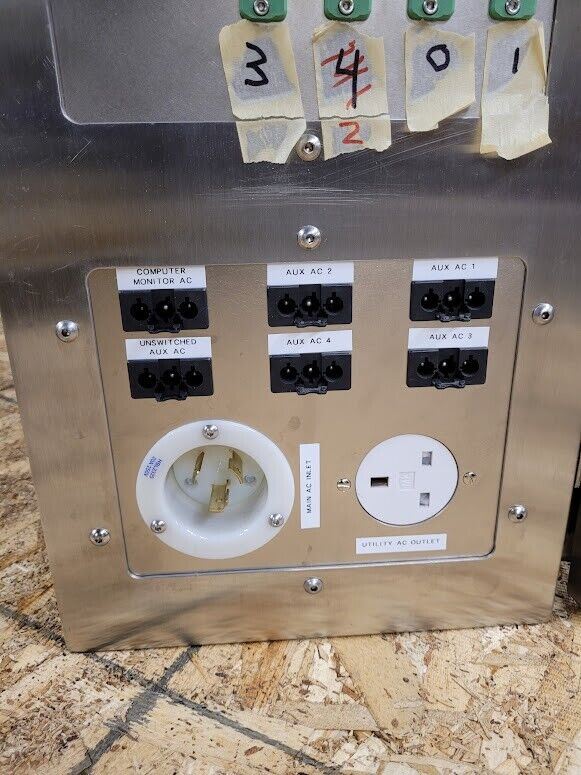 EuroBex 5412 ESSDD 4X-12 Electrical Control Cabinet Stainless Steel 36"x11"x21"