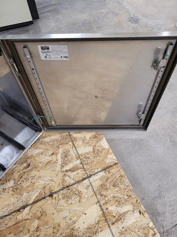 EuroBex 5412 ESSDD 4X-12 Electrical Control Cabinet Stainless Steel 36"x11"x21"