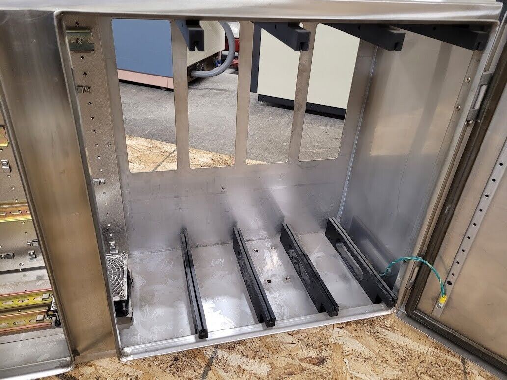 EuroBex 5412 ESSDD 4X-12 Electrical Control Cabinet Stainless Steel 36"x11"x21"