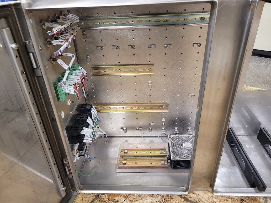 EuroBex 5412 ESSDD 4X-12 Electrical Control Cabinet Stainless Steel 36"x11"x21"