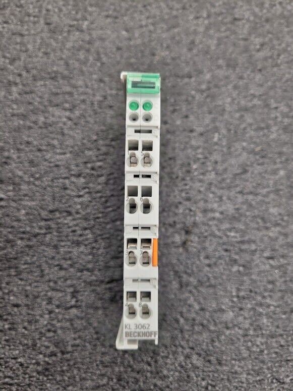 Beckhoff KL3062 2x Analog Input Single Ended Terminal Module 0...10V min 200kOhm