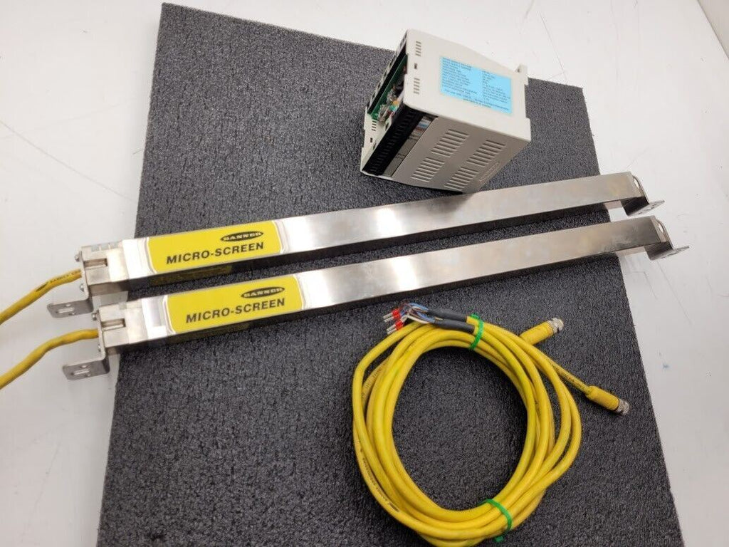 Banner USE2012NP2 & USR2012NP2 MICRO-SCREEN 20" Light Curtain Screen Tested "E"