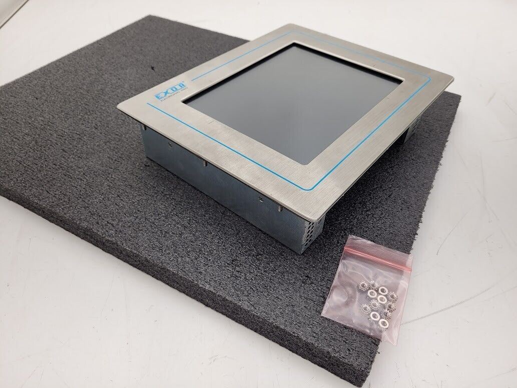Exor 10" Touch Screen HMI SO-24-B Tested in OK shape shows image, screen flicker