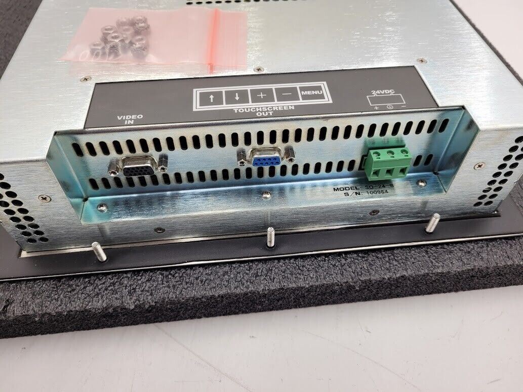 Exor 10" Touch Screen HMI SO-24-B Tested in OK shape shows image, screen flicker