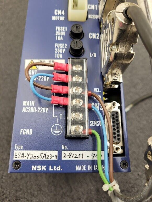 ESA NSK MegaTorque Servo Drive Controller ESA-Y2005A23-11 ESA23 Driver Unit Sys