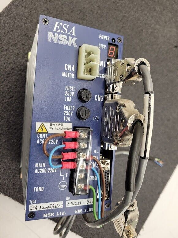 ESA NSK MegaTorque Servo Drive Controller ESA-Y2005A23-11 ESA23 Driver Unit Sys