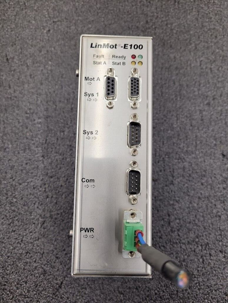 LinMot Servo Drive E100-AT 0150-1601 24-48VDC RS232