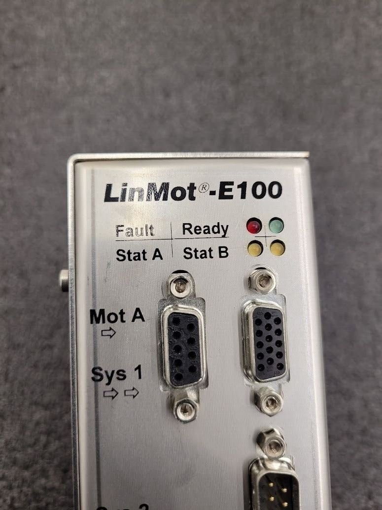 LinMot Servo Drive E100-AT 0150-1601 24-48VDC RS232
