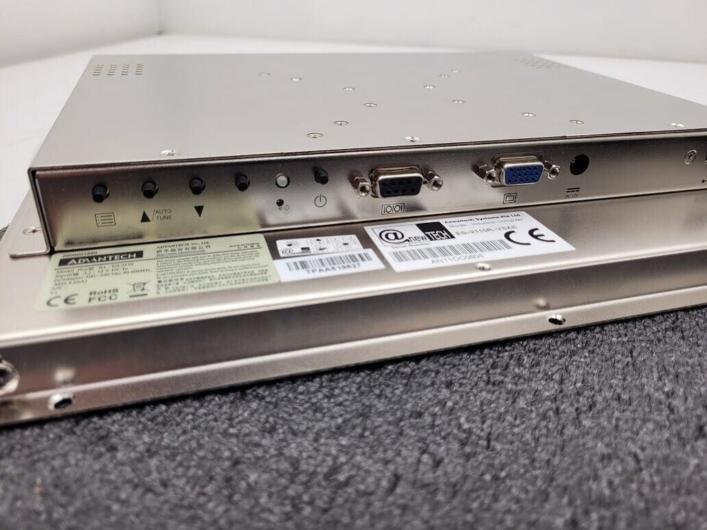 Advantech 10.4in LCD Industrial Monitor SVGA VGA I/F Touch Screen Open Frame LCD