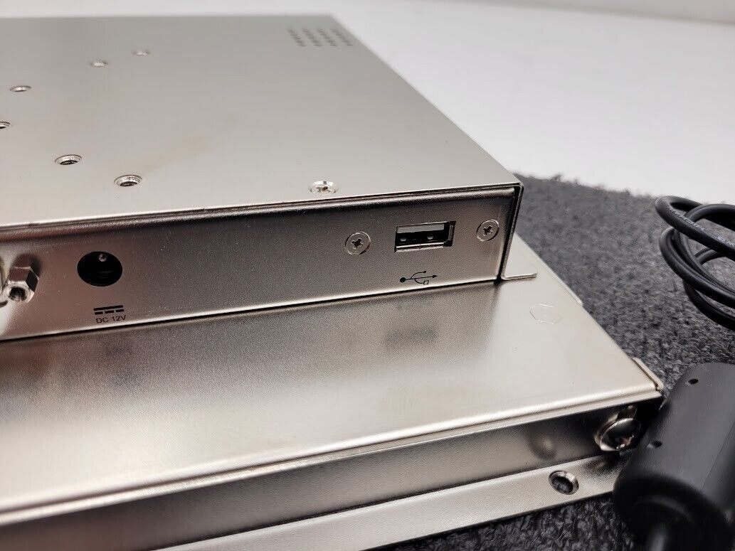 Advantech 10.4in LCD Industrial Monitor SVGA VGA I/F Touch Screen Open Frame LCD