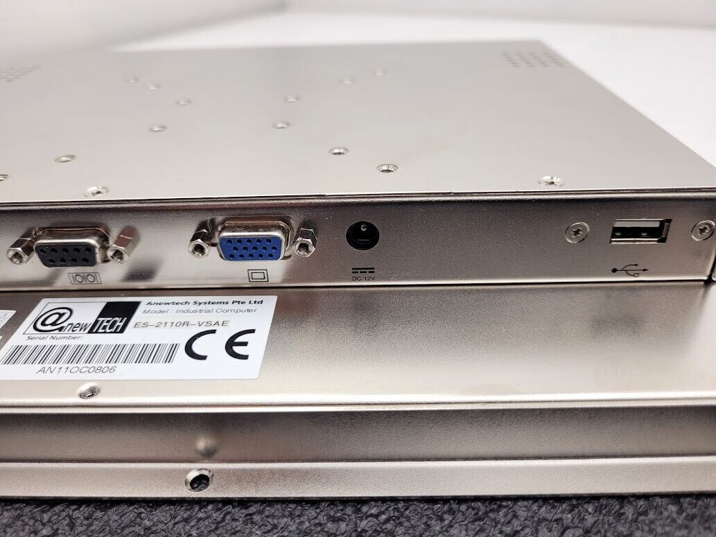 Advantech 10.4in LCD Industrial Monitor SVGA VGA I/F Touch Screen Open Frame LCD