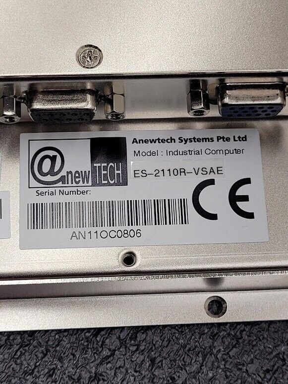 Advantech 10.4in LCD Industrial Monitor SVGA VGA I/F Touch Screen Open Frame LCD