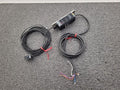 Keyence Digital RGB CZ-V21A w/ CZ-H37S Fiberoptic Reflective Sensor Head 11-20mm