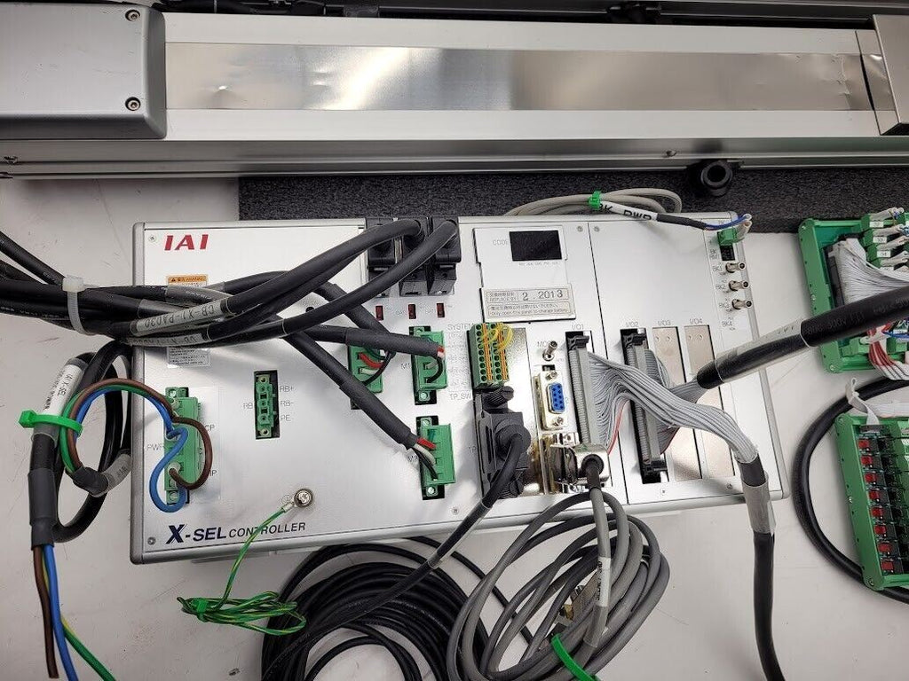 IAI Corporation XSEL-P-3-601B-601B-601B 3 Axis Servo Drive w/ 3 Linear Actuator