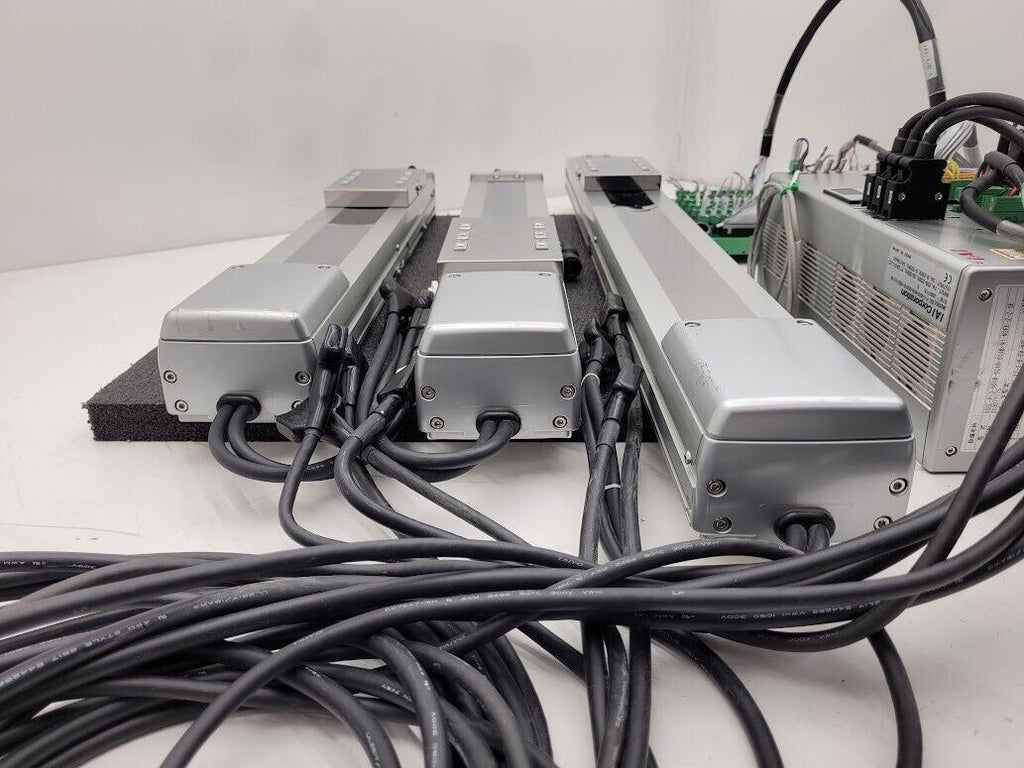 IAI Corporation XSEL-P-3-601B-601B-601B 3 Axis Servo Drive w/ 3 Linear Actuator
