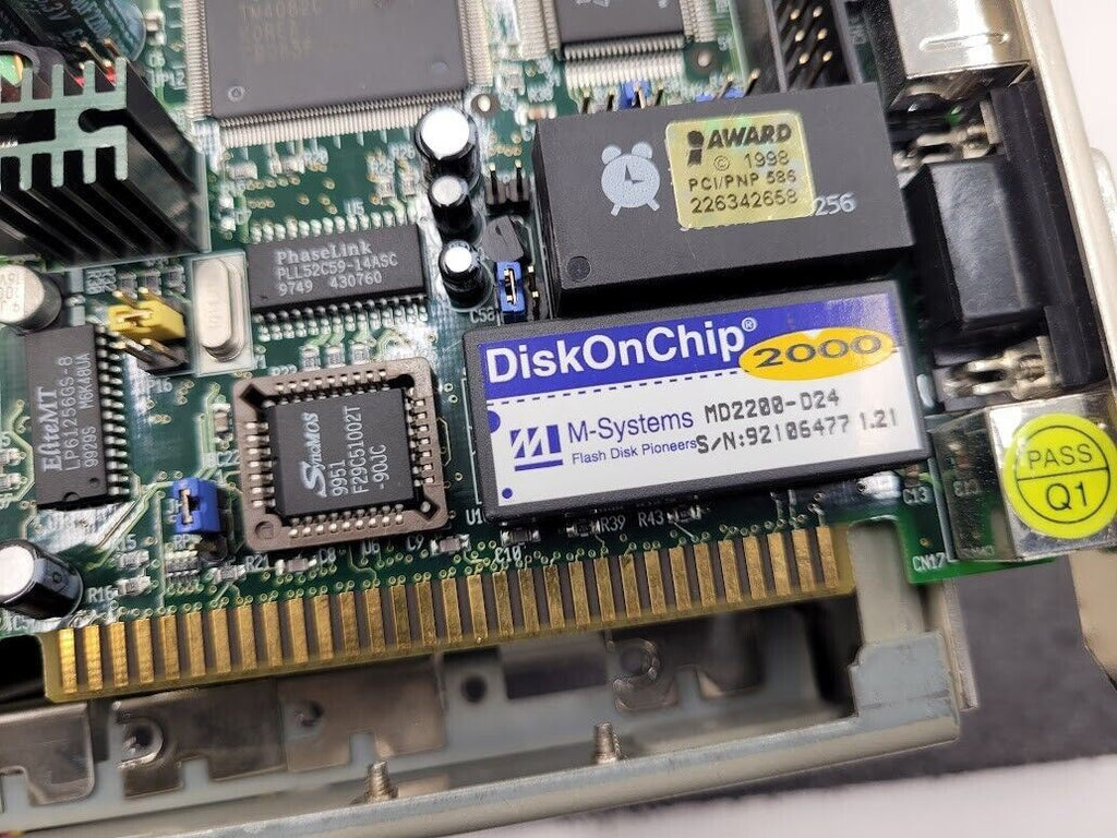 Arbor PIA-650 SBC Industrial Control Computer IEC-741A/ISA Power ON tested