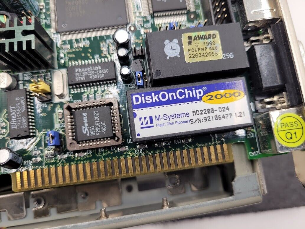 Arbor PIA-650 SBC Industrial Control Computer IEC-741A/ISA Power ON tested